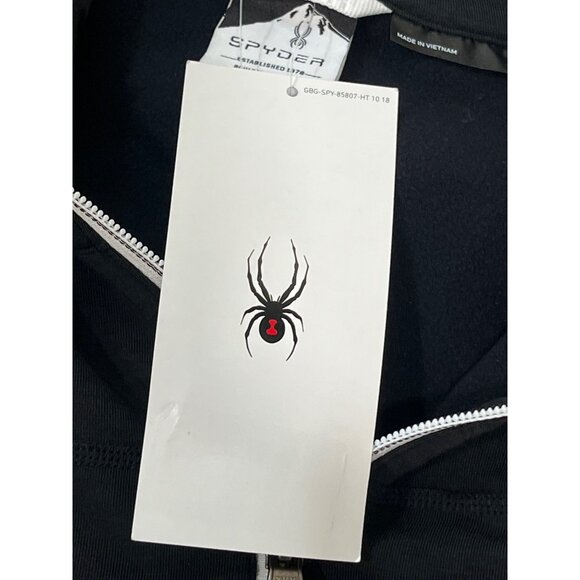 Spyder Womens Speed Full Zip Fleece Jacket Black Size Small NWT - Picture 9 of 9